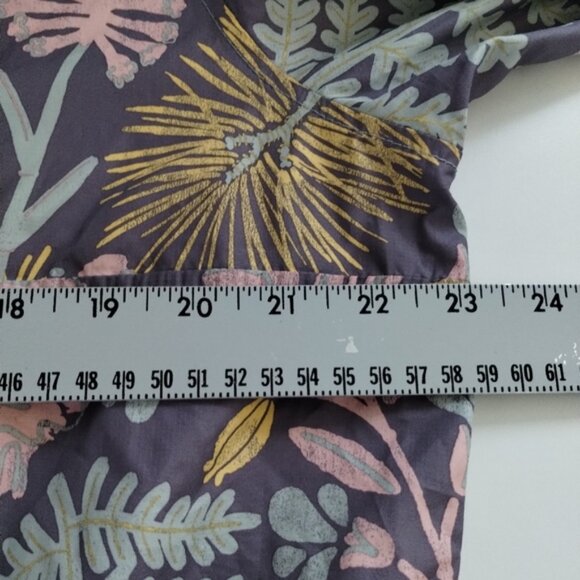 North Face Fanorak Hooded Jacket Woodland Floral Large Pockets Travel Casual - Picture 9 of 11